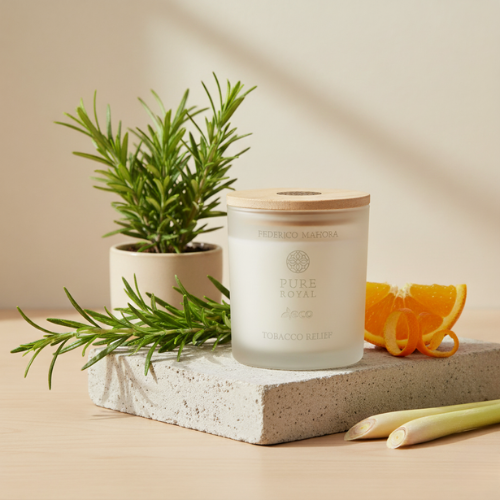 Soy Candle Tobacco Relief 180 ml Pure Royal ECO
